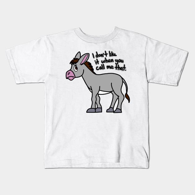 Donkey Kids T-Shirt by MoreThanADrop